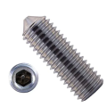 Винт установочный DIN 914 с острым концом нержавеющая сталь А2