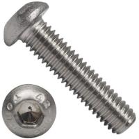 Винт с полукруглой головкой и внутренним шестигранником М3х4 DIN 7380 нержавеющая сталь А2